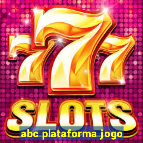 abc plataforma jogo