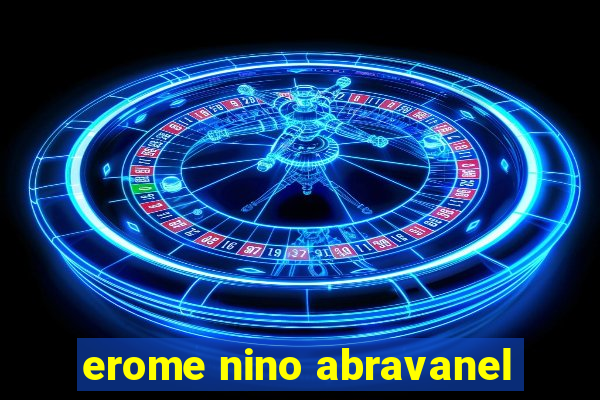 erome nino abravanel