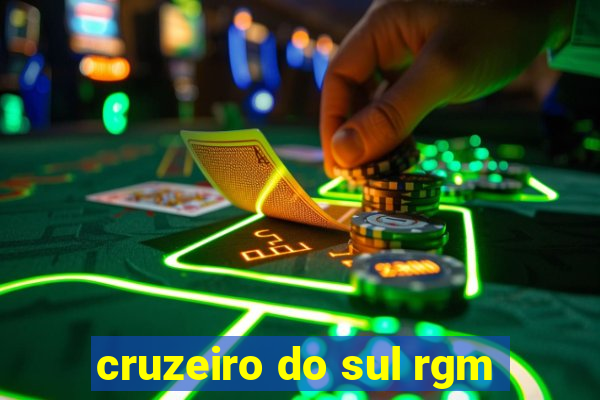 cruzeiro do sul rgm