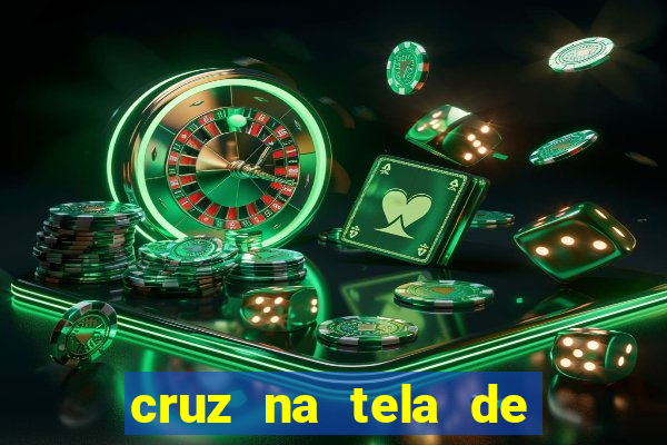 cruz na tela de cruz das