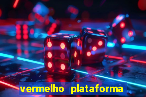 vermelho plataforma de jogos