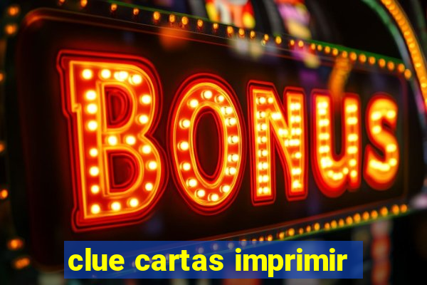 clue cartas imprimir