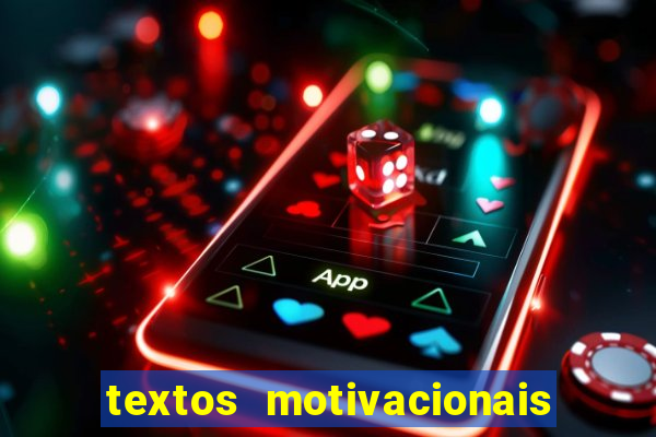 textos motivacionais para equipes