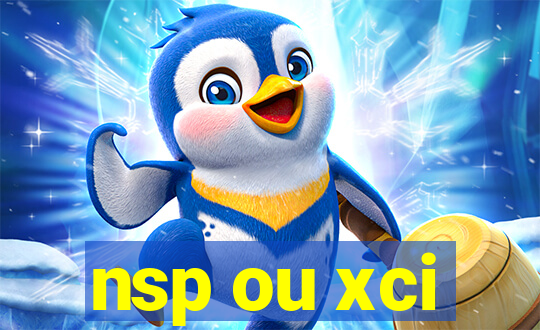 nsp ou xci