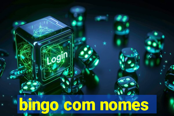 bingo com nomes