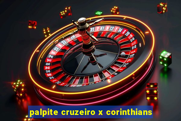 palpite cruzeiro x corinthians