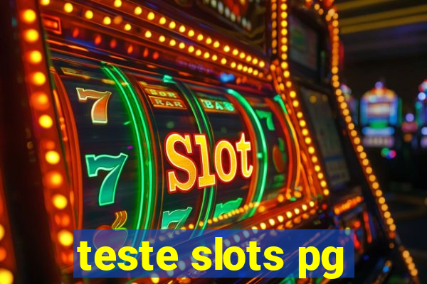 teste slots pg