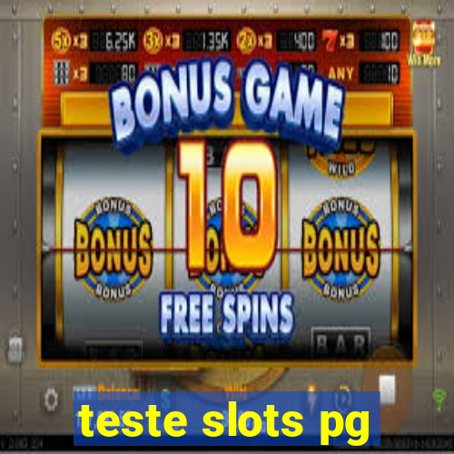 teste slots pg