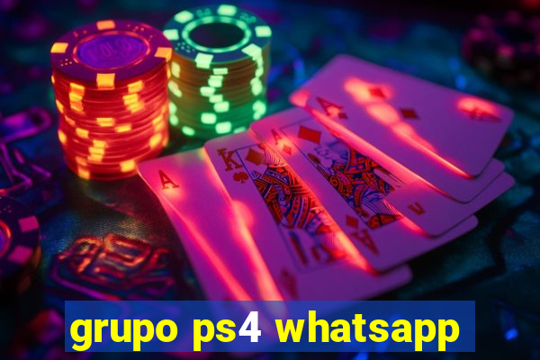 grupo ps4 whatsapp