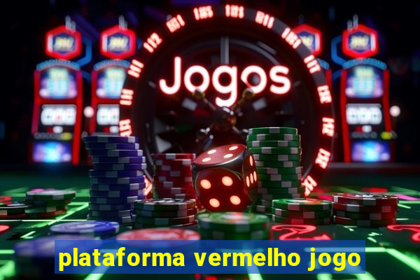 plataforma vermelho jogo