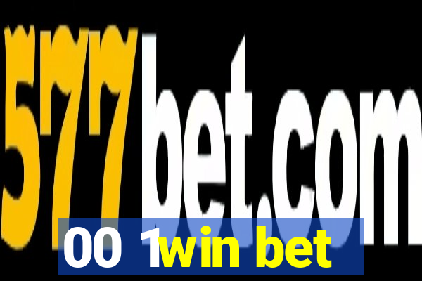 00 1win bet