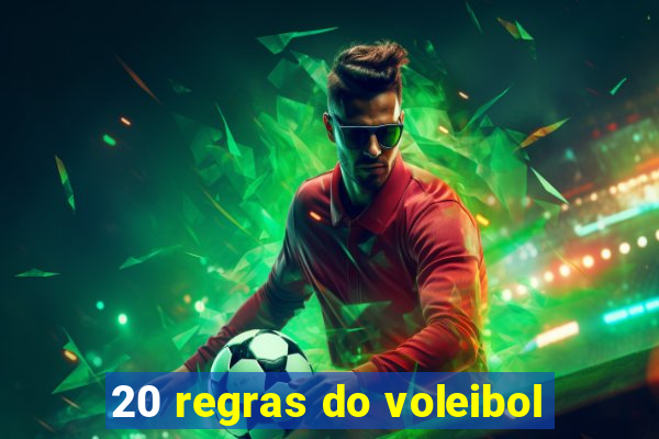 20 regras do voleibol