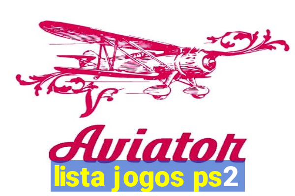 lista jogos ps2