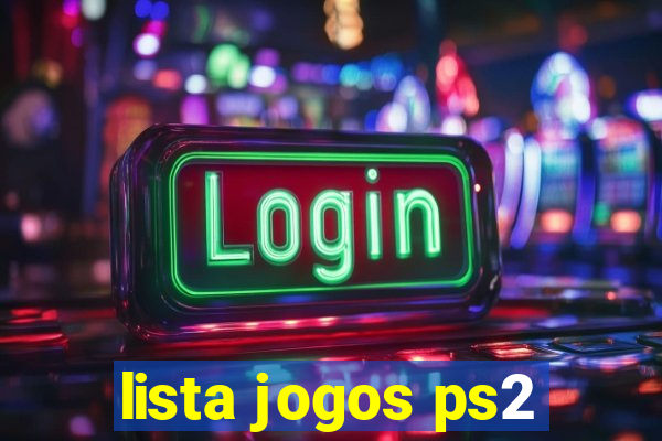 lista jogos ps2