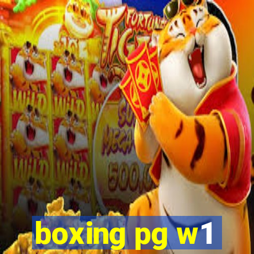 boxing pg w1