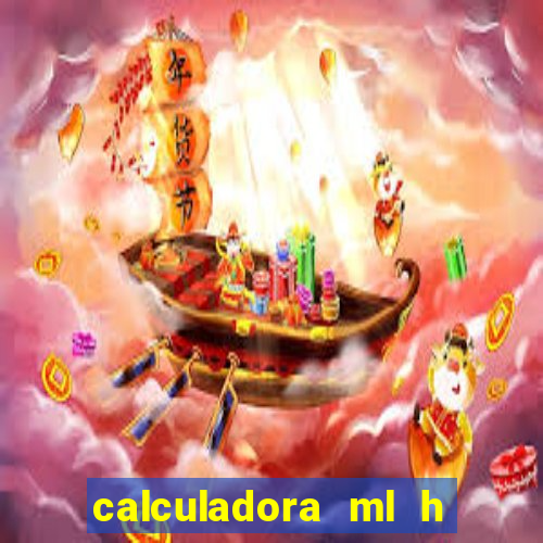 calculadora ml h para mcg kg min