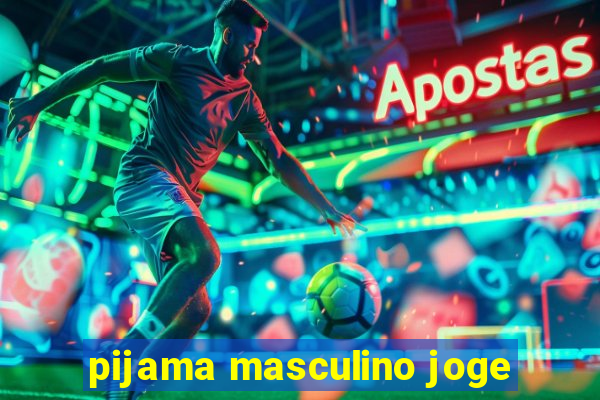 pijama masculino joge