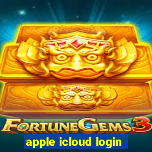 apple icloud login