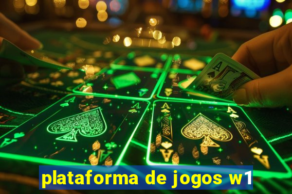 plataforma de jogos w1