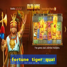 fortune tiger qual a melhor plataforma