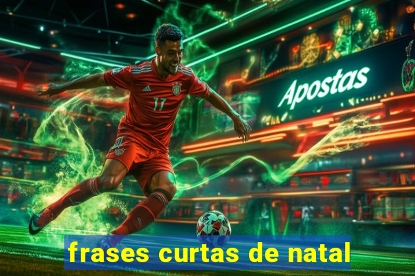 frases curtas de natal