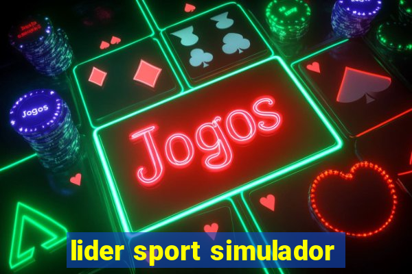 lider sport simulador