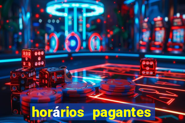 horários pagantes fortune tiger madrugada