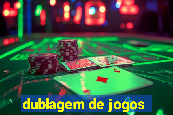 dublagem de jogos