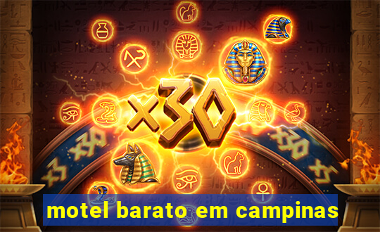 motel barato em campinas