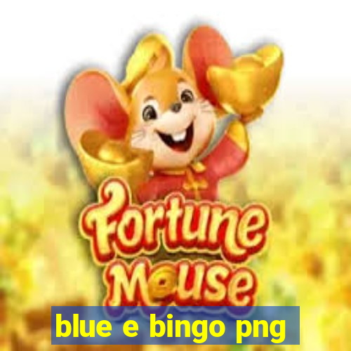 blue e bingo png