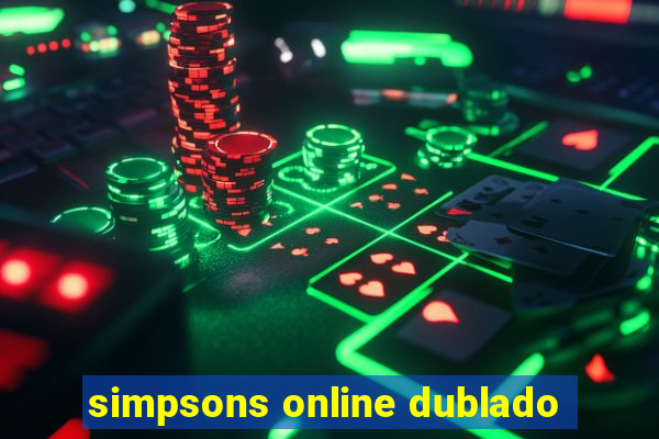 simpsons online dublado