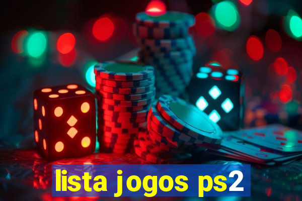 lista jogos ps2