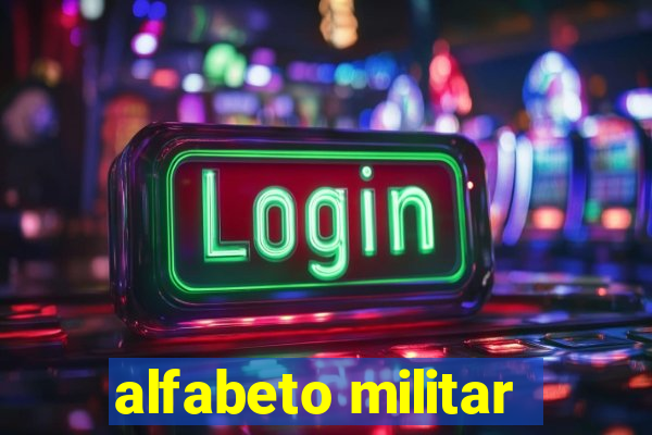 alfabeto militar