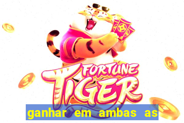 ganhar em ambas as partes do jogo