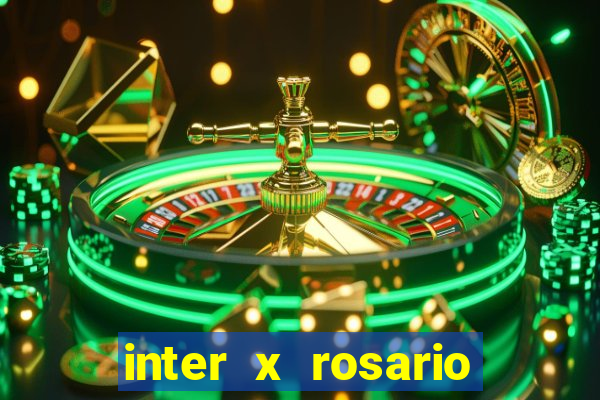 inter x rosario central onde assistir