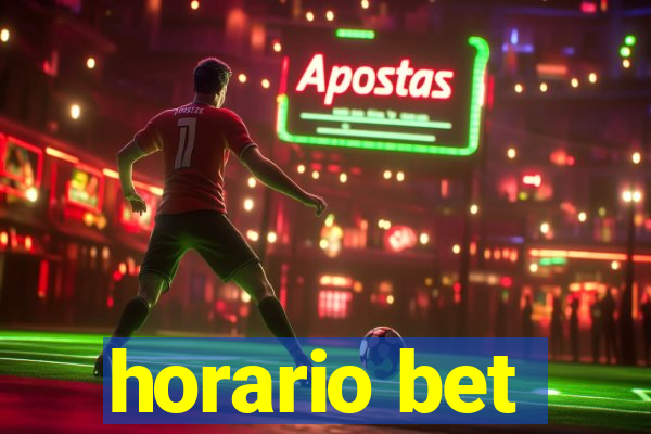 horario bet